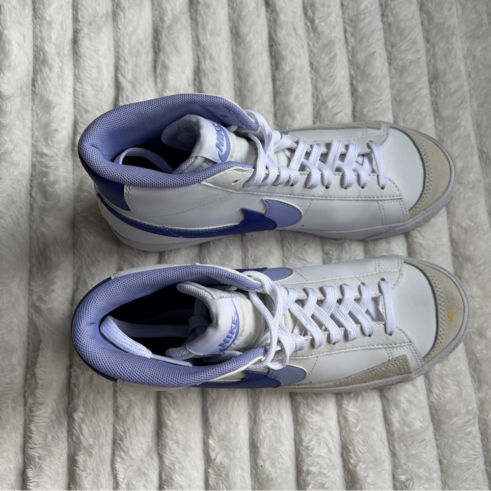 Nike Blazer Mid ‘77 SE GS ‘Double Swoosh - Purple’ - Picture 5 of 5